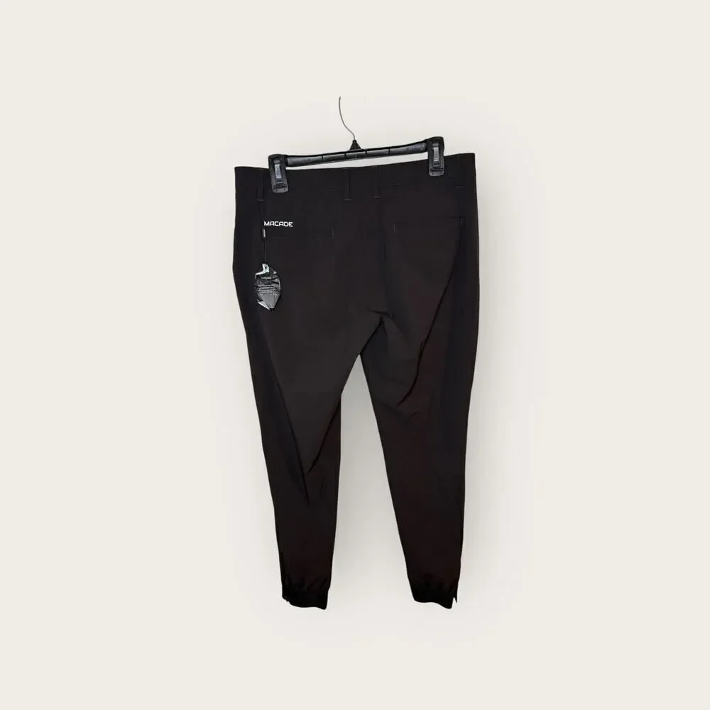 Macade Golf Slim-Fit Performance Pants‎ | Size 42R | Black Zipper Ankles | NWT
